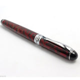 Maxbell NEW FINE Red ice Medium Nib FOUNTAIN PEN JINHAO X750