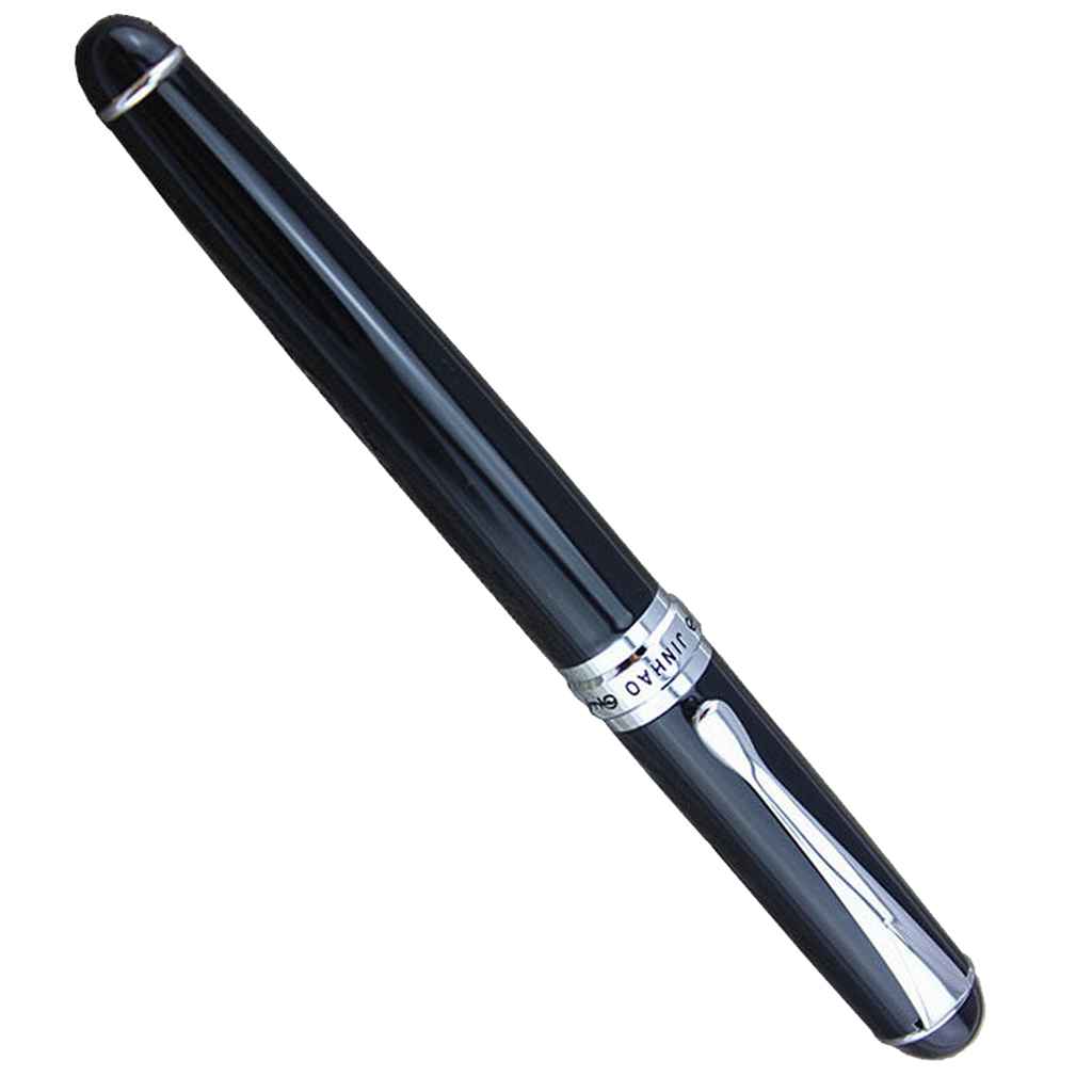 Maxbell Jinhao X750 Deluxe Black 18kgp Fountain Pen Medium Nib