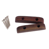 Maxbell 2pcs Rosewood Bass Guitar Thumb Rest