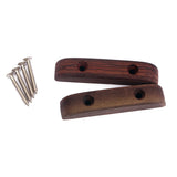 Maxbell 2pcs Rosewood Bass Guitar Thumb Rest