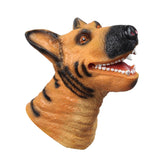 Maxbell Yellow Dog Head Action Figure Hand Puppet Toy Gift