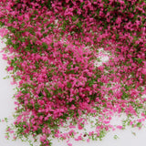 Maxbell Rose Red Green Foliage Model Scenic Material for Mini Tree DIY