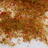 Maxbell Orange & Red Granular Shape DIY Foliage Sponge Leaves Model Mini Trees Model