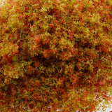 Maxbell Orange & Red Granular Shape DIY Foliage Sponge Leaves Model Mini Trees Model