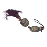 Maxbell Chinese Fu Character Blessing Good Luck Hanging Windchime Feng Shui Bell