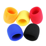 Maxbell 10pcs Handheld Microphone Windscreen Windshield Sponge Foam Mic Cover