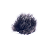 Maxbell Black Fur Microphone Windscreen Wind Muff for Lapel Lavalier Mic