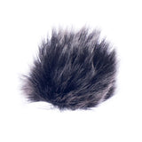 Maxbell Black Fur Microphone Windscreen Wind Muff for Lapel Lavalier Mic