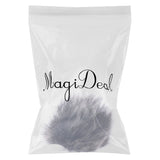 Maxbell Black Fur Microphone Windscreen Wind Muff for Lapel Lavalier Mic