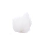 Maxbell White Fur Microphone Windscreen for Lapel Lavalier Mic