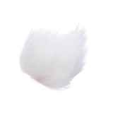 Maxbell White Fur Microphone Windscreen for Lapel Lavalier Mic