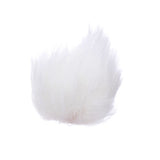 Maxbell White Fur Microphone Windscreen for Lapel Lavalier Mic
