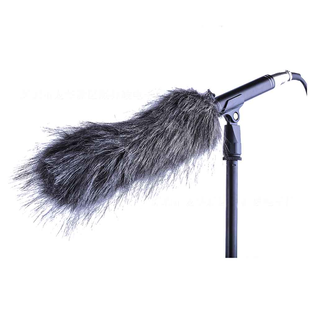 Maxbell Microphone Fur Windscreen Windshield For Camera Camcorder Recorder 18cm