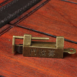 Maxbell Retro Chinese Old Style Lock Padlock Bronzy Vintage Antique Locks