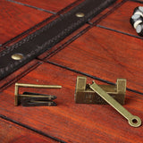Maxbell Retro Chinese Old Style Lock Padlock Bronzy Vintage Antique Locks