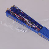 Maxbell Sweet Style Flowers Hand Fan Folding Fan Dancing Party Fan Royal Blue