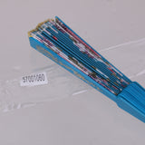 Maxbell Sweet Style Flowers Hand Fan Folding Fan Dancing Party Fan Lake - Blue