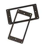 Maxbell 2pcs Rosewood Humbucker Pickup Mounting Frame for Electric Guitar