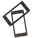 Maxbell 2pcs Rosewood Humbucker Pickup Mounting Frame for Electric Guitar