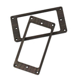 Maxbell 2pcs Rosewood Humbucker Pickup Mounting Frame for Electric Guitar