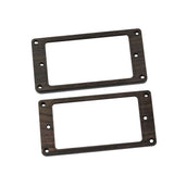 Maxbell 2pcs Rosewood Humbucker Pickup Mounting Frame for Electric Guitar