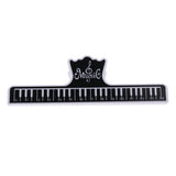 Maxbell Music Paper Sheet Document Files Clip Holder- Black & Yellow