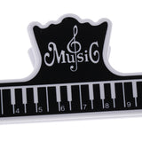 Maxbell Music Paper Sheet Document Files Clip Holder- Black & Yellow