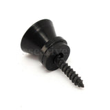 Maxbell 16pcs Guitar Bass End Pin Strap Buttons Locks Black
