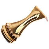Maxbell Gold Plated Tailpiece for Dobro Resonator Guitar Replacement