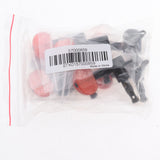 Maxbell 3L 3R Sealed Guitar Turner Machine Heads Black+Red
