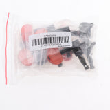 Maxbell 3L 3R Sealed Guitar Turner Machine Heads Black+Red