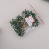 Maxbell 10pcs Green Model Coconut Palm Trees 1/100 11cm