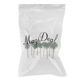 Maxbell 10pcs Green Model Coconut Palm Trees 1/75 13cm