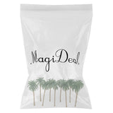 Maxbell 10pcs Green Model Coconut Palm Trees 1/65 16cm