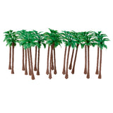Maxbell 20pcs Model Coconut Palm Trees 1/150 6cm