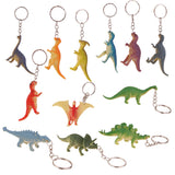 Maxbell 12pcs Dinosaur Keyrings