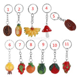 Maxbell 12pcs Banana Keyrings