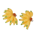 Maxbell 12pcs Resin Banana Pendants