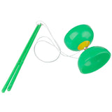 Maxbell Plactic Diabolo With Handsticks and String Juggling Toy-Green