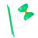 Maxbell Plactic Diabolo With Handsticks and String Juggling Toy-Green