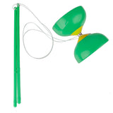 Maxbell Plactic Diabolo With Handsticks and String Juggling Toy-Green