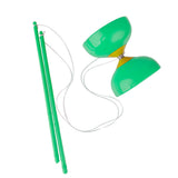 Maxbell Plactic Diabolo With Handsticks and String Juggling Toy-Green