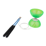 Maxbell 5-Bearing Diabolo With Handsticks & String Juggling Toy- Green