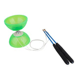 Maxbell 5-Bearing Diabolo With Handsticks & String Juggling Toy- Green