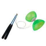 Maxbell 5-Bearing Diabolo With Handsticks & String Juggling Toy- Green