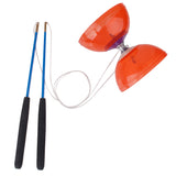 Maxbell 5-Bearing Diabolo With Handsticks & String Juggling Toy- Red