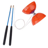 Maxbell 5-Bearing Diabolo With Handsticks & String Juggling Toy- Red