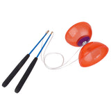 Maxbell 5-Bearing Diabolo With Handsticks & String Juggling Toy- Red