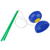 Maxbell Plactic Diabolo With Handsticks and String Juggling Toy-Blue