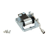 Maxbell Hand Crank Mechanical Movement Music Box Play Edelweiss